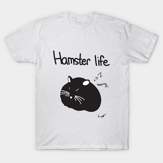 Hamster Life T-Shirt by HECNordic